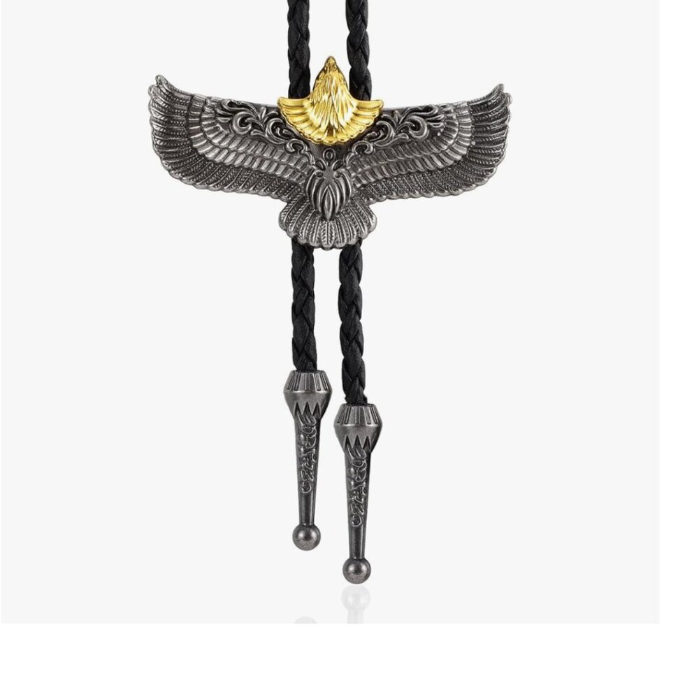 Eagle Gold Western Bolo Tie